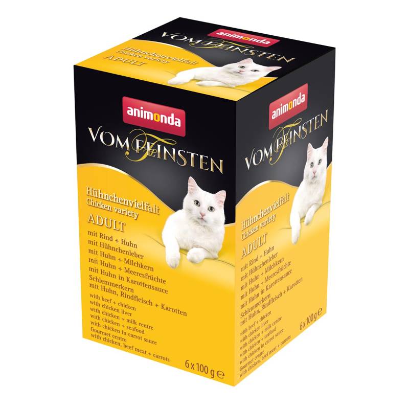 animonda vom Feinsten Adult Mixpack Hühnchenvielfalt 18x100g von animonda vom Feinsten