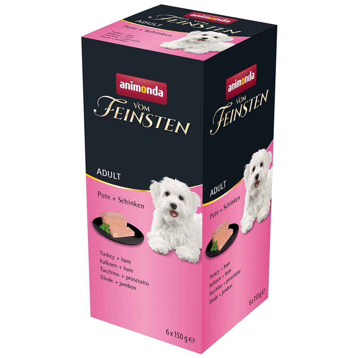 animonda vom Feinsten Adult Pute + Schinken 6x150g animonda vom Feinsten Adult Pute + Schinken 6x150g von animonda vom Feinsten