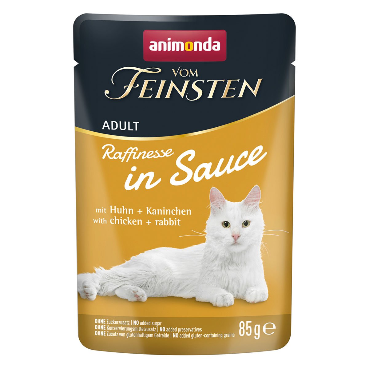 animonda vom Feinsten Adult Raffinesse in Sauce mit Huhn und Kaninchen 24x85g animonda vom Feinsten Adult Raffinesse in Sauce mit Huhn und Kaninchen 24x85g von animonda vom Feinsten
