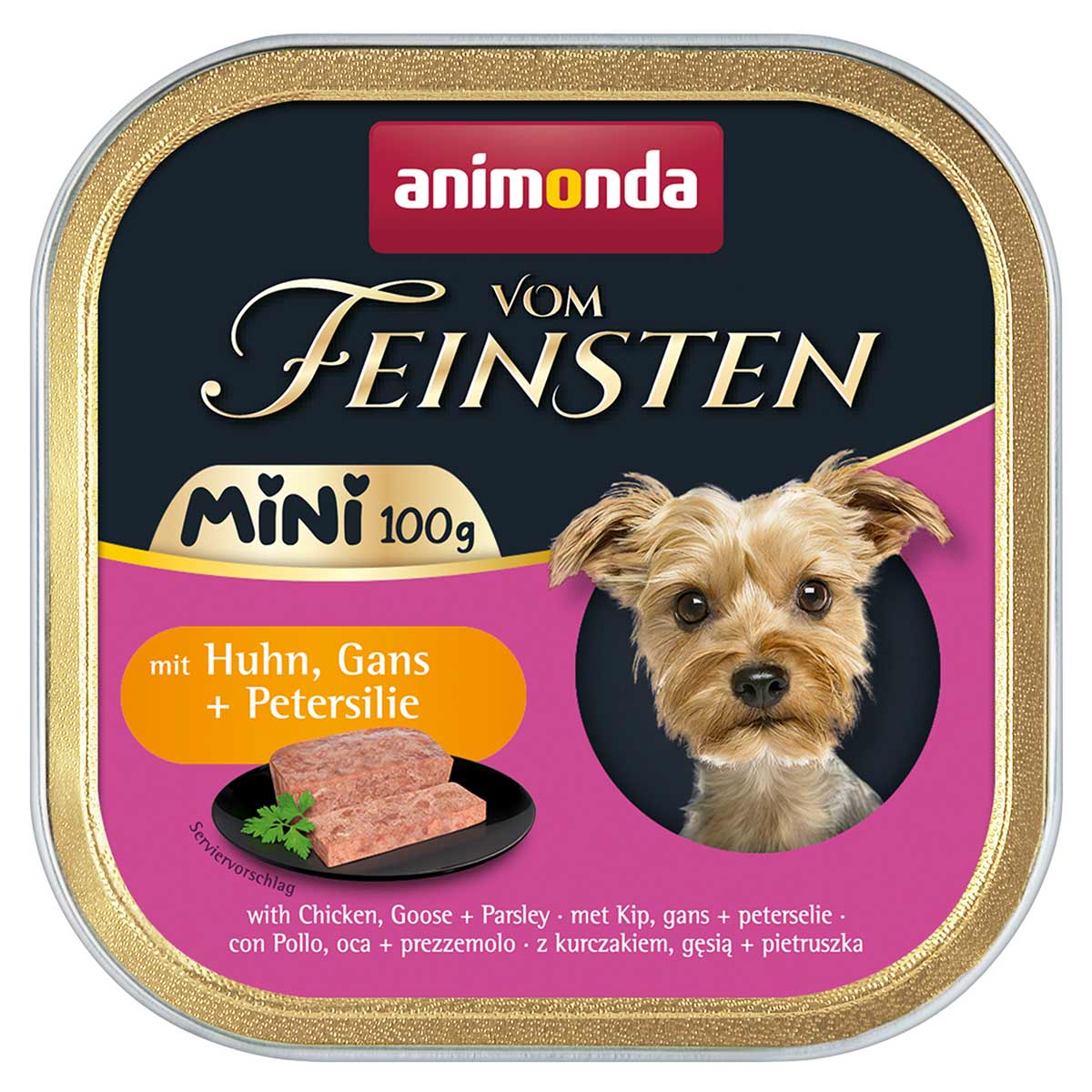 animonda vom Feinsten Mini Huhn, Gans + Petersilie 32x100g animonda vom Feinsten Mini Huhn, Gans + Petersilie 32x100g von animonda vom Feinsten