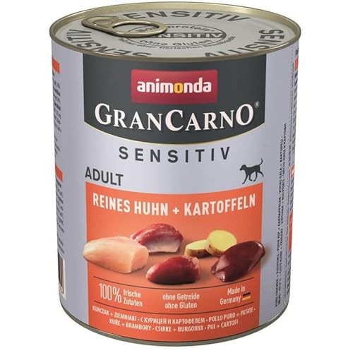 Animonda Gran Carno Sensitiv, Huhn+Kartoffeln 800 g von animonda Vom Feinsten