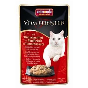Animonda vom Feinsten mit Hühnchenfilet & Rindfleisch in Tomatensauce 50g Animonda vom Feinsten mit Hühnchenfilet & Rindfleisch in Tomatensauce 50g von animonda