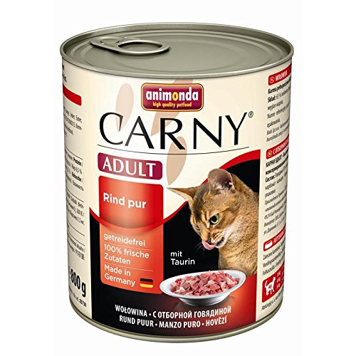 animonda Cat Dose Carny Adult Rind pur | 6x800g animonda Cat Dose Carny Adult Rind pur | 6x800g von animonda