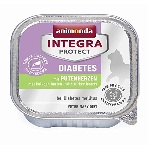 animonda Integra Protect Diabetes mit Putenherzen | 16x 100g von animonda Vom Feinsten