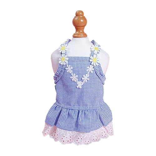 Hübsches Welpenkleid mit Blumenmuster, Rock, Hochzeitskleid, Spitzen-Outfit, Prinzessinnen-Rock, Frühlings- und Sommer-Kostüme, Haustier-Outfit, Hundekostüme Hübsches Welpenkleid mit Blumenmuster, Rock, Hochzeitskleid, Spitzen-Outfit, Prinzessinnen-Rock, Frühlings- und Sommer-Kostüme, Haustier-Outfit, Hundekostüme von apughize