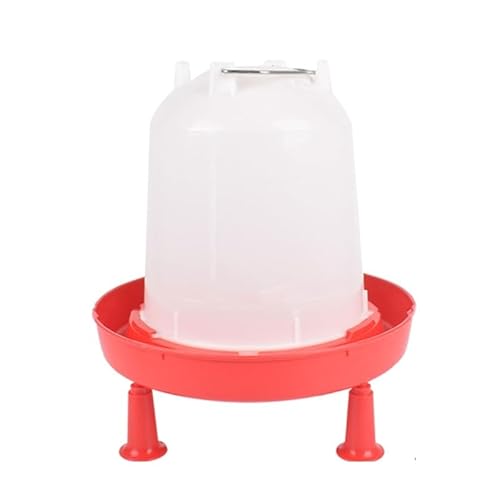 Hühnerbewässerungs-Set für Küken, Wachtel, Geflügel, Wasserbrunnen mit großer Kapazität, Wasserschale für den Außenbereich, Bauernhofställe, Hühnertränke, mit Beinstütze Hühnerbewässerungs-Set für Küken, Wachtel, Geflügel, Wasserbrunnen mit großer Kapazität, Wasserschale für den Außenbereich, Bauernhofställe, Hühnertränke, mit Beinstütze von apughize