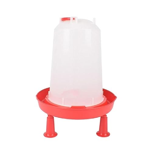 Hühnerbewässerungs-Set für Küken, Wachtel, Geflügel, Wasserbrunnen mit großer Kapazität, Wasserschale für den Außenbereich, Bauernhofställe, Hühnertränke, mit Beinstütze Hühnerbewässerungs-Set für Küken, Wachtel, Geflügel, Wasserbrunnen mit großer Kapazität, Wasserschale für den Außenbereich, Bauernhofställe, Hühnertränke, mit Beinstütze von apughize