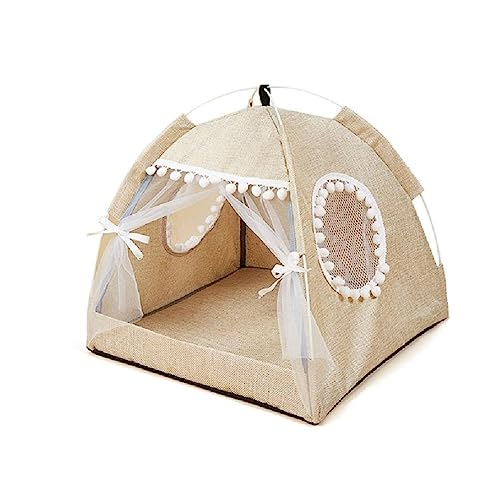 Pet Tipi Dogs Cat Bed For Cat Dogs Outdoor Camping Resting Tent Portable Lightweight Puppy Cat Pet Tent Pet Tent For Cats Pet Tents For Small Dogs Pet Tent Outdoor Pet Tent For Large von apughize