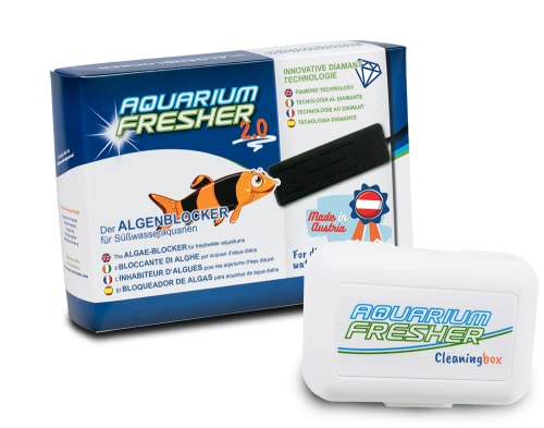 AquariumFresher für Aquarien bis 200L inkl. Cleaningbox | Vorteilspack | gegen Algen | Algenfrei | klärende Wirkung von aquariumfresher.com