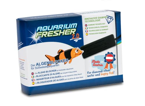 AquariumFresher für Aquarien bis 500L | Algenentferner gegen Algen | gegen Algen | Algenfrei | klärende Wirkung von aquariumfresher.com