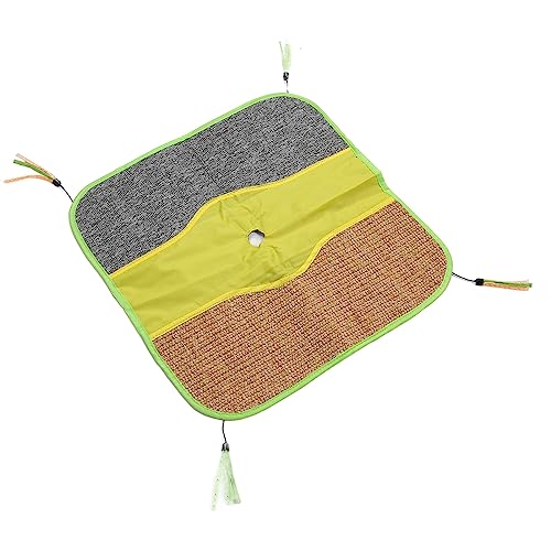 Cat Scratch Play Matte Multifunktional Interessanter Sisal Cat Kratzpolsterteppich mit Saiten für Katzenkätzchen Katze Kratze Spiele Matcat Crinkle Matcat EIN Sound. Crinkle Dose Cat Scratch Play Matte Multifunktional Interessanter Sisal Cat Kratzpolsterteppich mit Saiten für Katzenkätzchen Katze Kratze Spiele Matcat Crinkle Matcat EIN Sound. Crinkle Dose von aqxreight