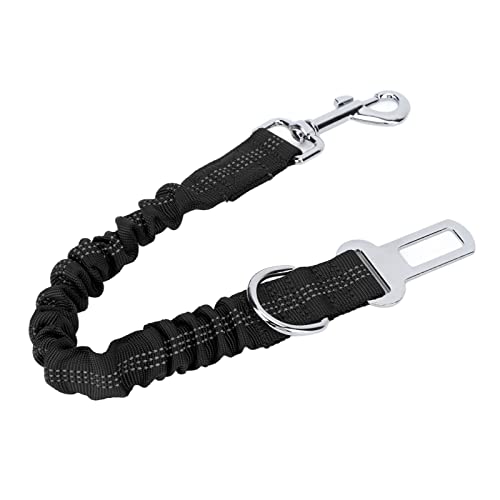 Hund Le 3 in Explosionssicheren Versenkbaren Bungee Hund Training Le für das Wandern DER Kamera Backyard Beach Schwarzer Leinen Leine Hunde LEASSHBUNGEE Hunte DER Made Buckle to (Black) von aqxreight
