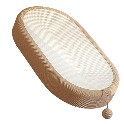 Katzenkratzbett, Oval, für 4 Jahreszeiten, Universell, Verhindert Abblättern, Abrieb, Katzenkratzpad, Schüssel für den Innenbereich mit Doppelter Ohrfarbe, Ist für die Jahreszeit Katzenkratzbett, Oval, für 4 Jahreszeiten, Universell, Verhindert Abblättern, Abrieb, Katzenkratzpad, Schüssel für den Innenbereich mit Doppelter Ohrfarbe, Ist für die Jahreszeit von aqxreight