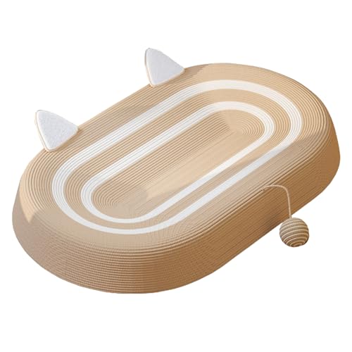 Katzenkratzbett, Oval, für 4 Jahreszeiten, Universell, Verhindert Abblättern, Abrieb, Katzenkratzpad, Schüssel für den Innenbereich mit Doppelter Ohrfarbe, Ist für die Jahreszeit Katzenkratzbett, Oval, für 4 Jahreszeiten, Universell, Verhindert Abblättern, Abrieb, Katzenkratzpad, Schüssel für den Innenbereich mit Doppelter Ohrfarbe, Ist für die Jahreszeit von aqxreight
