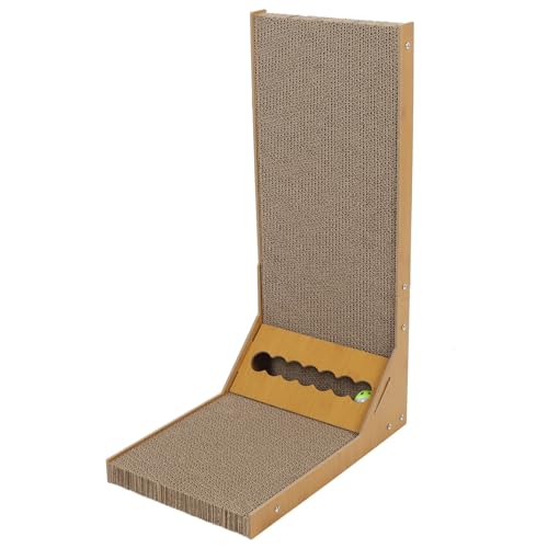 L Form Cat Croboper Cardboard Cat Crobot Pad Interactive Cat Scratcher Toy für Innenräume (Typ 1) von aqxreight