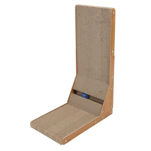 L Form Cat Croboper Cardboard Cat Crobot Pad Interactive Cat Scratcher Toy für Innenräume (Typ 2) von aqxreight