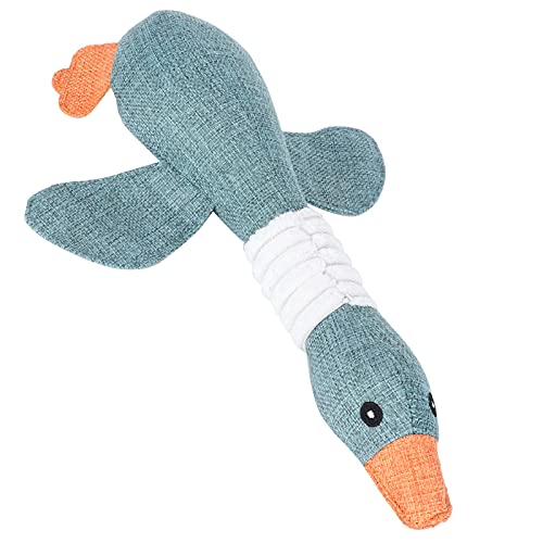 Lustige Hund Quietschige Gänse Kaut Spielzeug Hunde Katze Spielen Interaktive Spielzeuge Haustiere Supplies Coffee Color Squeaky Goosedog Squeaky Goosedog Chew Taying und Wenn Gänse (Navy blau) von aqxreight