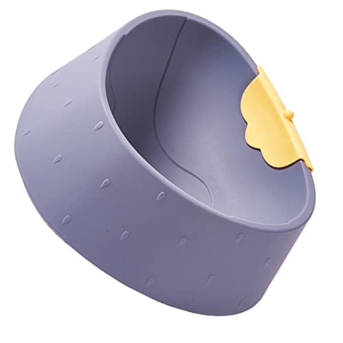 Pet Bowl Slip Kollision Süßes Erdbeer -Katzenfuttergericht für Hundepuppen Pink Pet Bowlpet Cat Bowlcat Food Schüssel CA Machen Sie die Verschüttung. Beleg (Dunkelviolett) von aqxreight