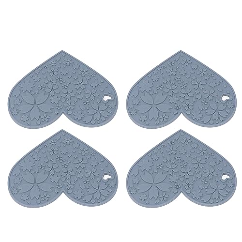 Rutschfestes, Hitzebeständiges Silikon-Tischset, Silikon-Futtermatte Zum Füttern von Haustieren, wasserdichte, Waschbare Tischmatte mit Drainage- und Belüftungsdesign Rutschfestes, Hitzebeständiges Silikon-Tischset, Silikon-Futtermatte Zum Füttern von Haustieren, wasserdichte, Waschbare Tischmatte mit Drainage- und Belüftungsdesign von aqxreight