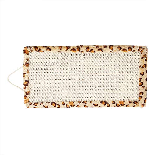 Sisal Hanging Cat Kitten Scratch Pad Catnip Kratzer Klauenscheibe Haustier Spielzeug Accessoire Blau (#1) von aqxreight