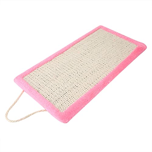 Sisal Hanging Cat Kitten Scratch Pad Catnip Kratzer Klauenscheibe Haustier Spielzeug Accessoire Blau (#2) von aqxreight