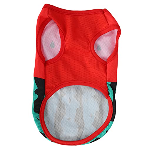 Sommer Haustier Wassermelon Kleidung Hundeweste Nicht Leichtes SleT -Shirt Pet Vestdog Kühlung Vestpet Kühler Vestd Nicht Nur Haustiere Auch a (L) von aqxreight
