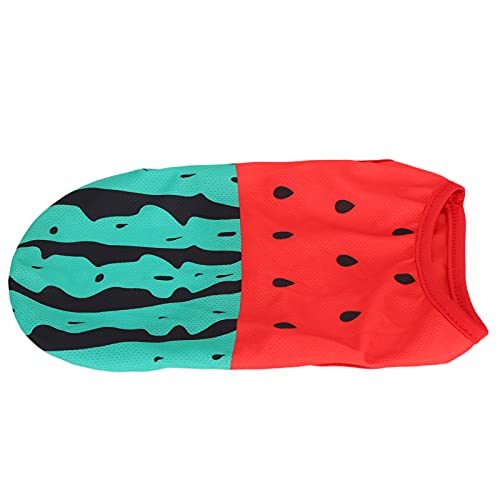 Sommer Haustier Wassermelon Kleidung Hundeweste Nicht Leichtes SleT -Shirt Pet Vestdog Kühlung Vestpet Kühler Vestd Nicht Nur Haustiere Auch a (M) von aqxreight