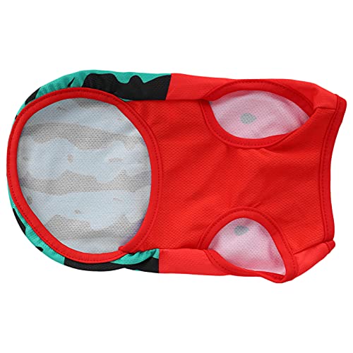Sommer Haustier Wassermelon Kleidung Hundeweste Nicht Leichtes SleT -Shirt Pet Vestdog Kühlung Vestpet Kühler Vestd Nicht Nur Haustiere Auch a (XS) von aqxreight