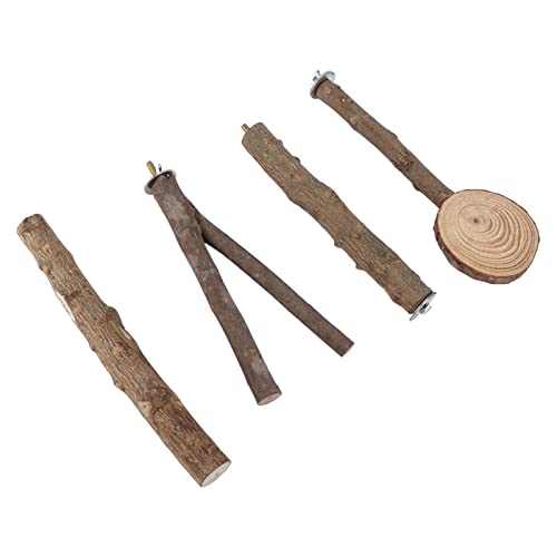 Vogelstock -Stick Set Safe Stabile Holzstange Plattform Set für Vögel Vogelstock -Stick Set Safe Stabile Holzstange Plattform Set für Vögel von aqxreight
