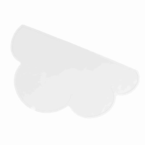 Wolkenform Haustier Fütterungsschale für Hunde und Katzen (White) von aqxreight