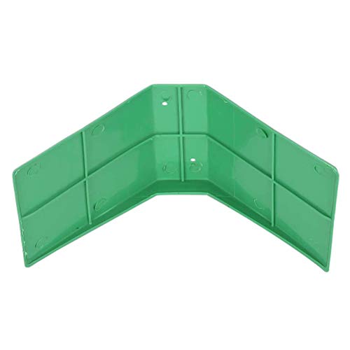 aqxreight 10 Pcs Robuste Plastikstätchen Wandmontage Vogel Ruhe Stand für Tauben Papageien und Andere Vögel (Green) von aqxreight