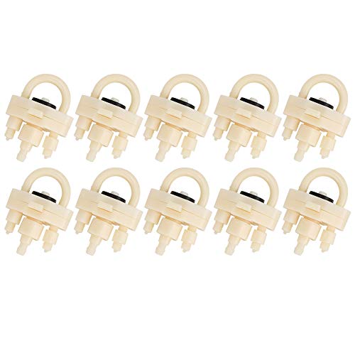aqxreight 10pcs Hochleistungs-U-förmiger Schalter für Plasson Chicken Waterer-Farm-getestete Geflügeltrinklösung (Neuer Schalter) von aqxreight