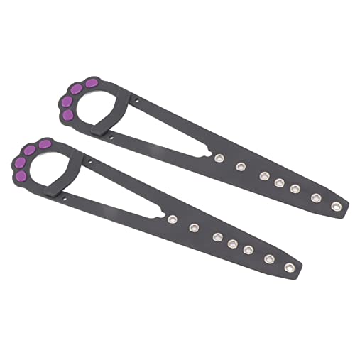 aqxreight 2pcs Katentürhalter Katorehalter Katorstopper Halten Sie Hunde aus. (Black) von aqxreight