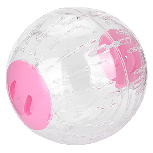aqxreight 33 cm Hamster Transparent Running Bälle Spielzeug Chinchillas groß Spielen Ballsblue Hamster Running Ballpet Transparent Runn harmlos. Es Tröstet Sich (PINK) von aqxreight