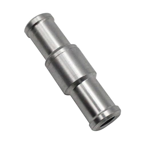 aqxreight 6 Mm Inline Einweg-Schachmantil-Kraftstoffgas-Vakuum-Aluminiumventilventilableut (12 mm) von aqxreight