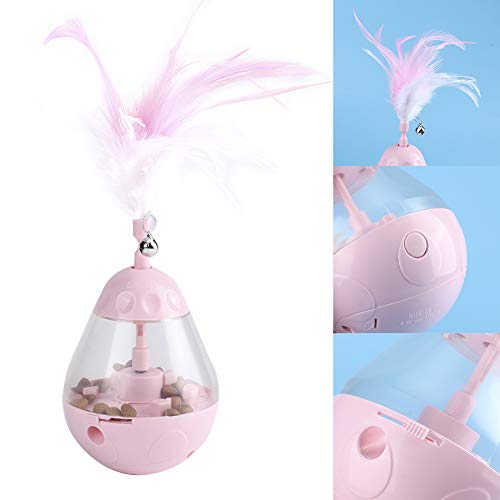 aqxreight ABS Pet Electric Leckage Food Swing mit Bell Katze Bildung Teaser Witzige Spielzeug Haustier Toycat Toycat Toycat Elektrische Leckage Food Toycat Toy mit Federn Seaml Unsere mit Katze This aqxreight ABS Pet Electric Leckage Food Swing mit Bell Katze Bildung Teaser Witzige Spielzeug Haustier Toycat Toycat Toycat Elektrische Leckage Food Toycat Toy mit Federn Seaml Unsere mit Katze This von aqxreight