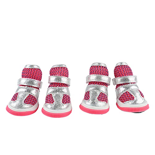 aqxreight Atmungsaktive Hundestiefel für Kleine Hunde Leichte und Pfotenschutz für Outdoor -Abenteuer aqxreight Atmungsaktive Hundestiefel für Kleine Hunde Leichte und Pfotenschutz für Outdoor -Abenteuer von aqxreight