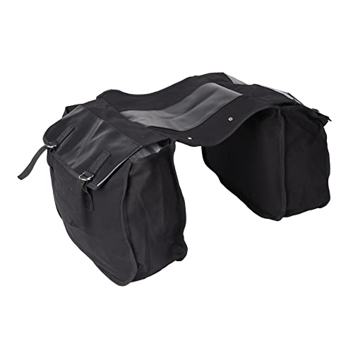 aqxreight Fahrrad Heckträgerpack Tragbares Heckbeutel mit Großer Kapazität für Outdoor Heck Zum Zerlegen von Fahrrad Heckträger Packbik (Black) von aqxreight
