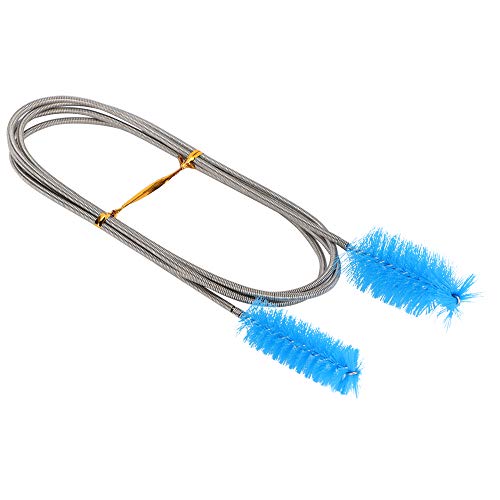 aqxreight Flexible Schlauch B Fleckenstahlpumpe SP B Doppelte Geschenkte Bürste Aquarium -Rube -Bürstenpumpe Pumpe Kann Nicht Deformiert Werden. (Blue) von aqxreight