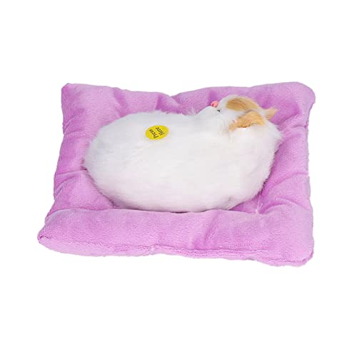 aqxreight Gefälschte Katzen Schlafkätzchen Puppenspielzeugsimulation Schlafkatze auf Pad Interaktives Haustierspielzeug mit Schall Aktives Kohlenstoff und Weißer Katzenform (Aktivkohle-Gelbohrkatze) aqxreight Gefälschte Katzen Schlafkätzchen Puppenspielzeugsimulation Schlafkatze auf Pad Interaktives Haustierspielzeug mit Schall Aktives Kohlenstoff und Weißer Katzenform (Aktivkohle-Gelbohrkatze) von aqxreight