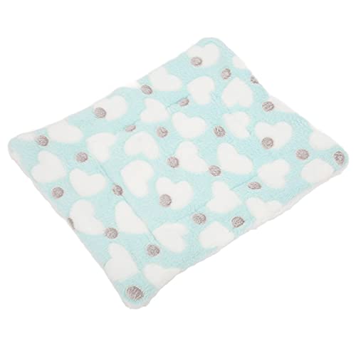 aqxreight Gemütlicher Hamster -Fleece -Pad für Winterkomfort Weiche Schlaf für Hamster Kaninchen und Chinchillas (Ich Liebe Grün) von aqxreight