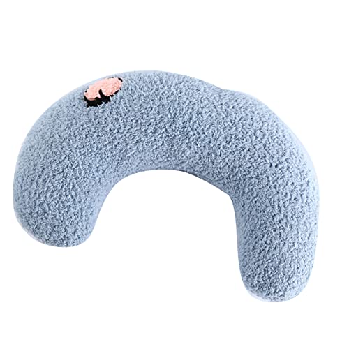 aqxreight Haustierkissen U -Form Verteidigen Wirbelsäule Weich Bequeme Haustierhalte Kissen für S Imp -Gelenkgelber Gelber Haustier Kissencat Pillowpet Hals Pillowdog P Bequeme Haustier Birne (Blue) von aqxreight