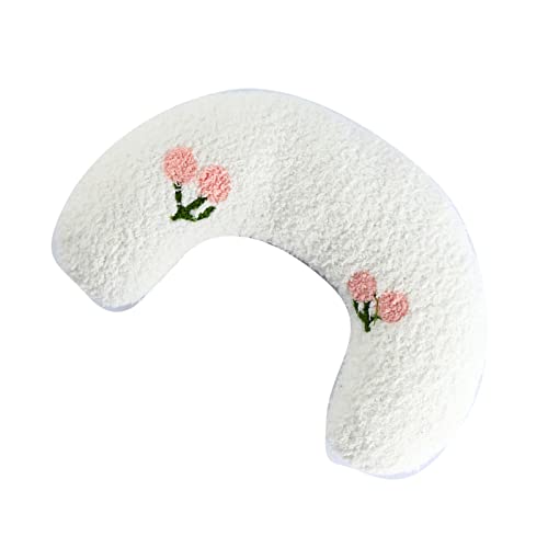 aqxreight Haustierkissen U -Form Verteidigen Wirbelsäule Weich Bequeme Haustierhalte Kissen für S Imp -Gelenkgelber Gelber Haustier Kissencat Pillowpet Hals Pillowdog P Bequeme Haustier Birne (White) von aqxreight