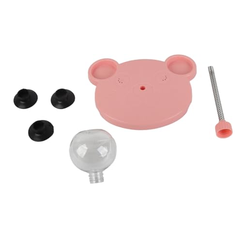 aqxreight Katzenspender Spielzeug Cute Bear Form Interactive Feeder für Katzen und Kleine Hunde Ideal für die Spielzeit (PINK) von aqxreight