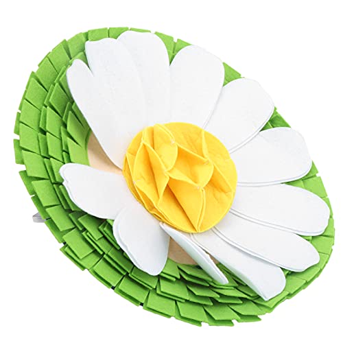 aqxreight Langlebiges Haustier Snuffle Pad Interaktives Spielzeug für Hunde und Katzen, die für das Sparsame Spiel und die Langsame Fütterung Entwickelt Wurden (Kind Ju) von aqxreight