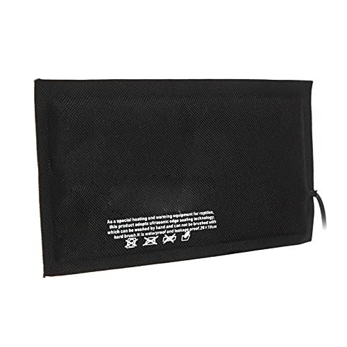 aqxreight Reptilien USB -Wärmekissen -Konst Temperatur ohne Schalttemperaturheizmatte für SM Tiere 20 X 10 cm Reptil (Kleine 20 * 10 cm (konstante Temperatur ohne) von aqxreight