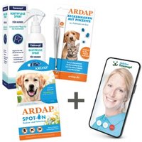 ARDAP Dr. Fressnapf Floh- und Zeckenschutz-Paket für Hunde L von ardap