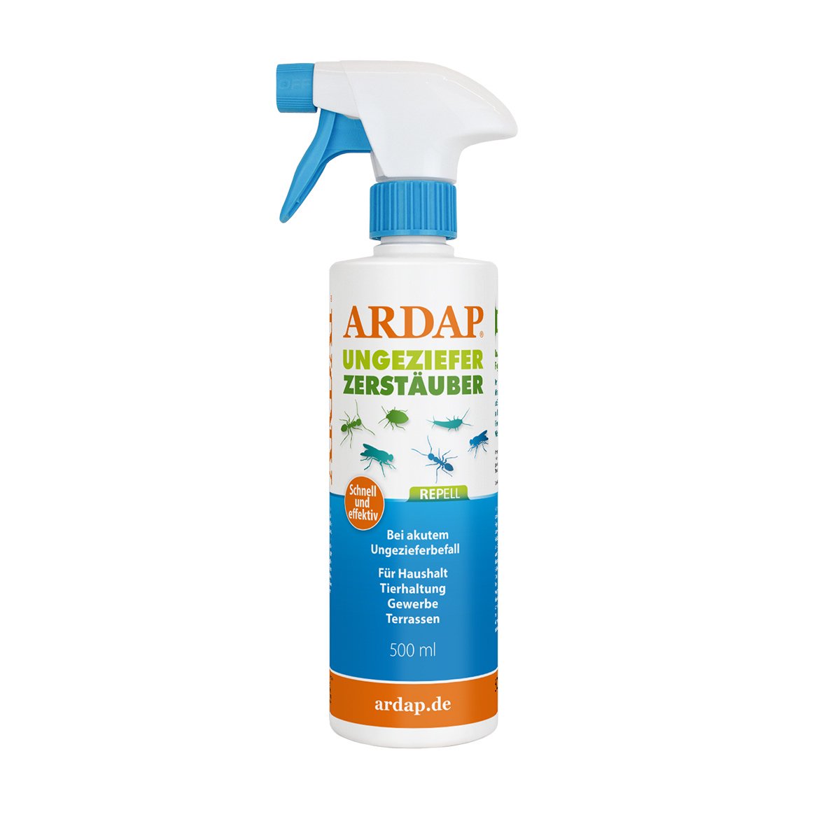 ARDAP Repell Ungeziefer Zerstäuber 500ml von ardap