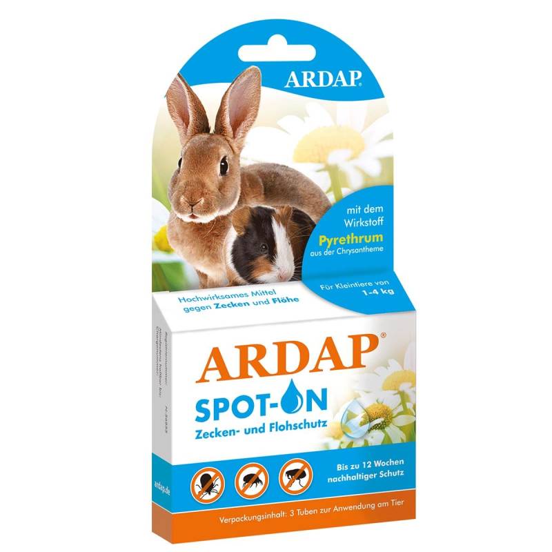 ARDAP Spot-On für Kleintiere von 1-4 kg von ardap