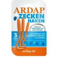 ARDAP Zeckenhaken 3er Pack ARDAP Zeckenhaken 3er Pack von ardap